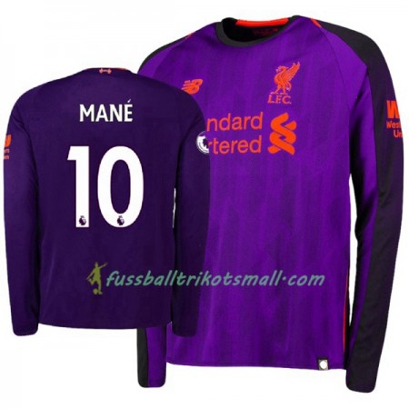 Fußballtrikots Liverpool Sadio Mane 10 2018-2019 Langarm Auswärts-trikot kaufen
